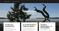 Desktop Screenshot of halsobygget.se